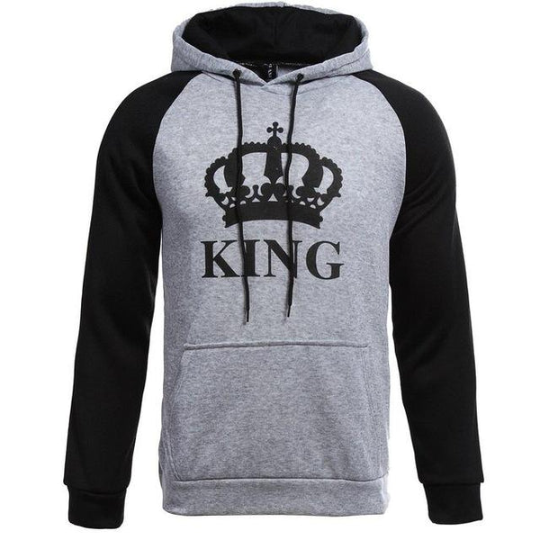 2017 KING Queen Crown Print Unisex