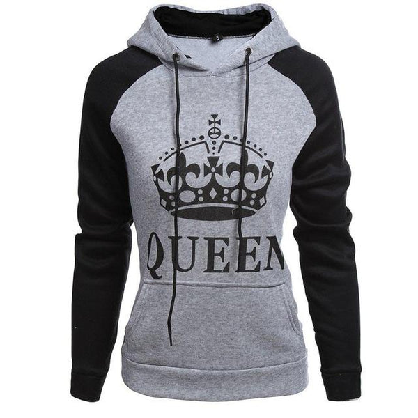 2017 KING Queen Crown Print Unisex