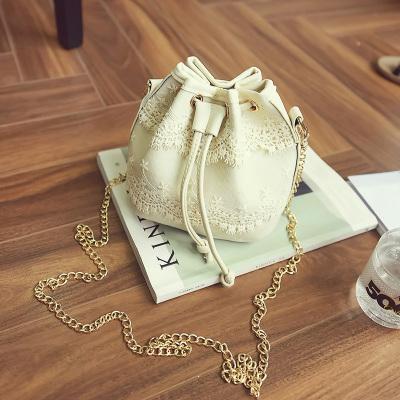 Bohemia Canvas Drawstring Lady Bucket